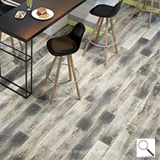 Amber 6 by 36 inch Brown Porcelain Floor and Wall Tile